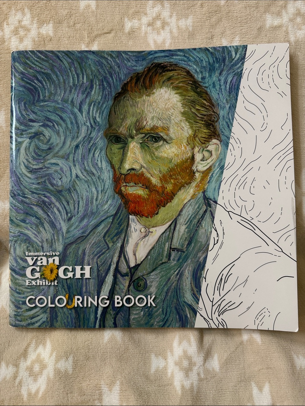 Immersive Van Gogh Exhibition Colouring Book - Multicolor